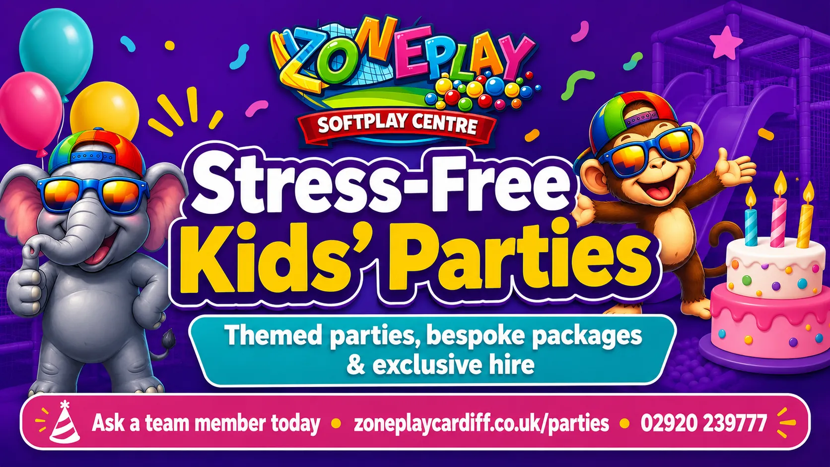 Kids Parties at Zone Play